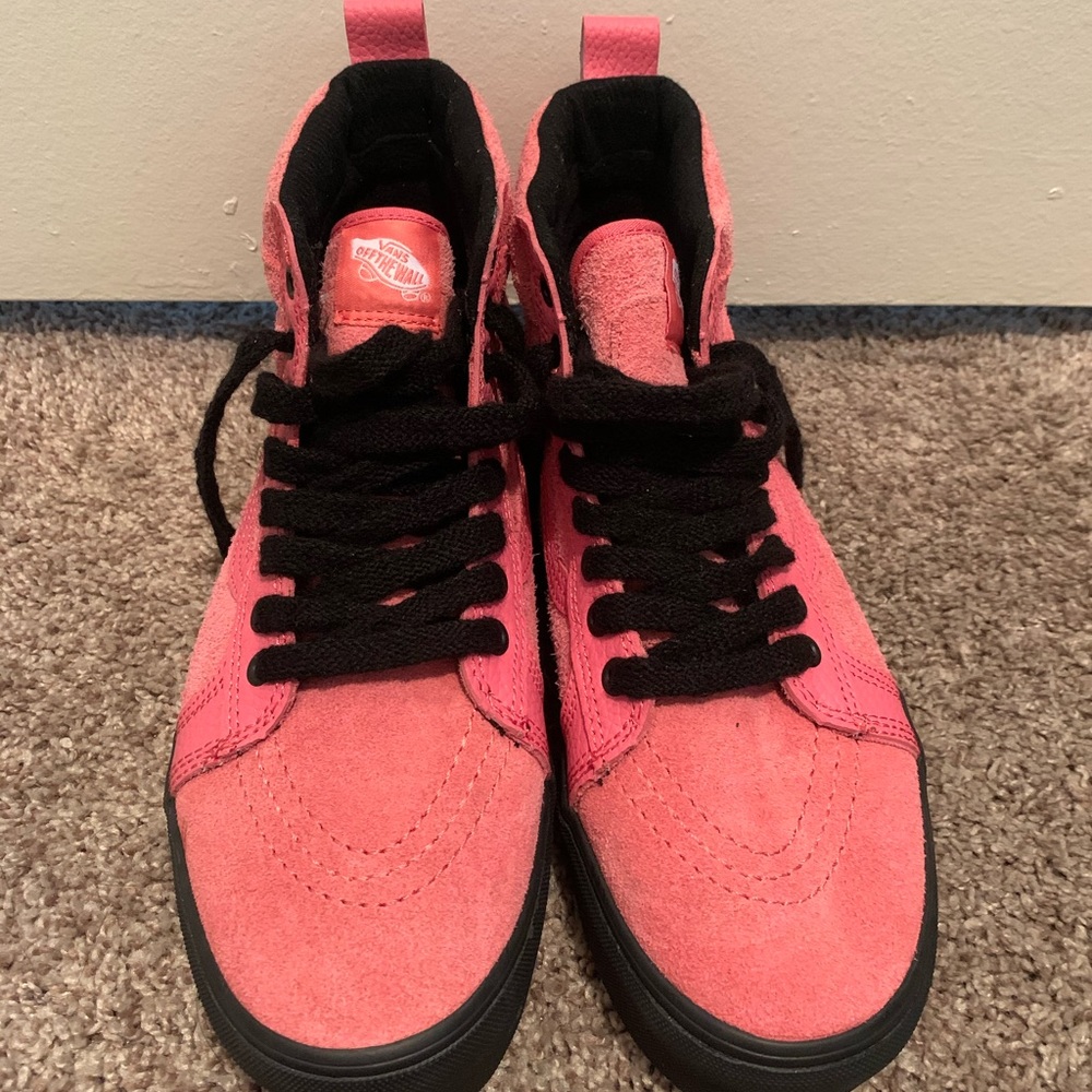 VANS pink platform